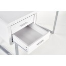 Стол компьютерный HALMAR B30 белый/хром